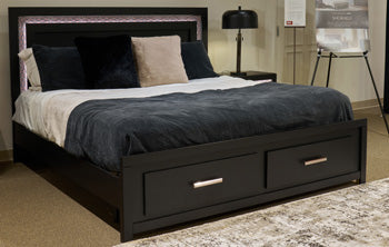 Brizmore Panel Platform Bed