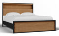 Kozmour Bookcase Complete Bed Frame