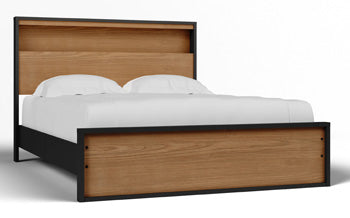 Kozmour Bookcase Complete Bed Frame