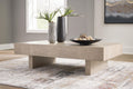 Jorlaina Coffee Table (Brown/Beige)