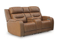 Knightington Power Reclining Loveseat with Audio Seating