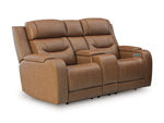 Knightington Power Reclining Loveseat with Audio Seating