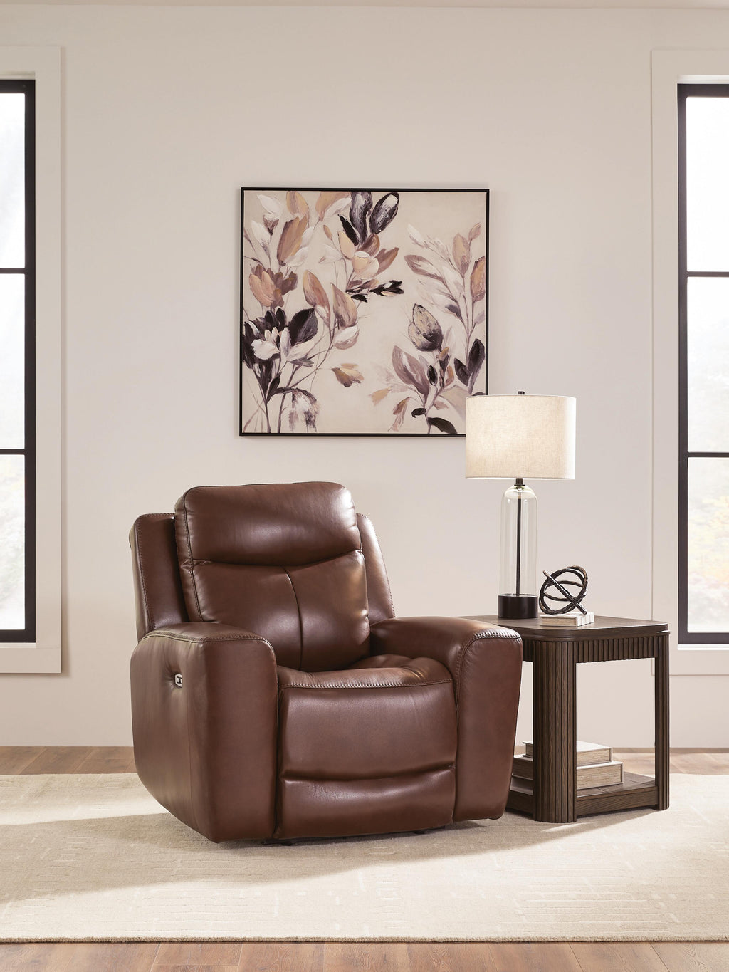 Bexhurst Power Recliner (Mahogany)