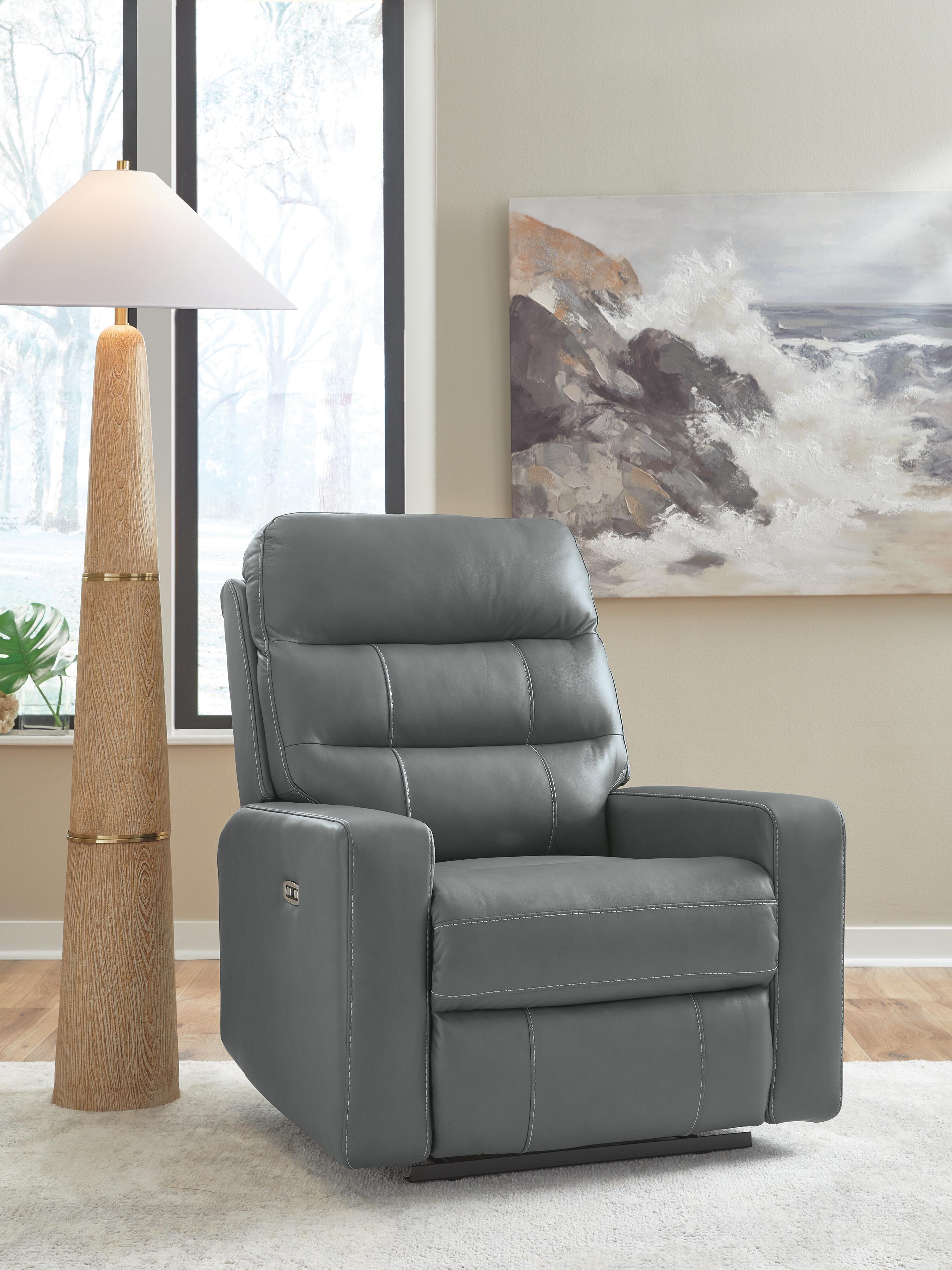 Pennacle Pier Power Recliner (Blue)