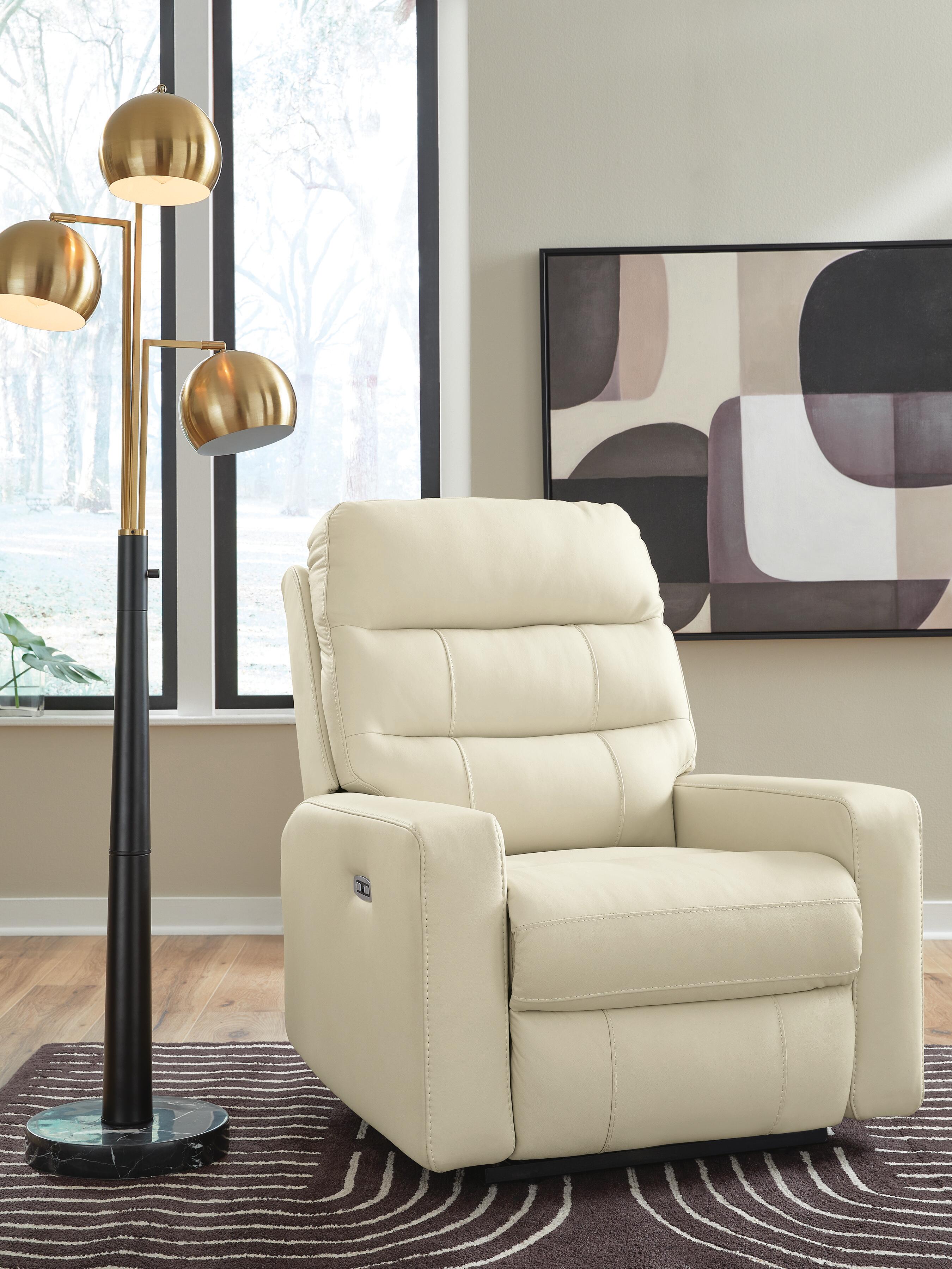 Pennacle Pier Power Recliner (White)