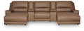 DeepWakes 5-Piece Power Reclining Sectional with Chaise