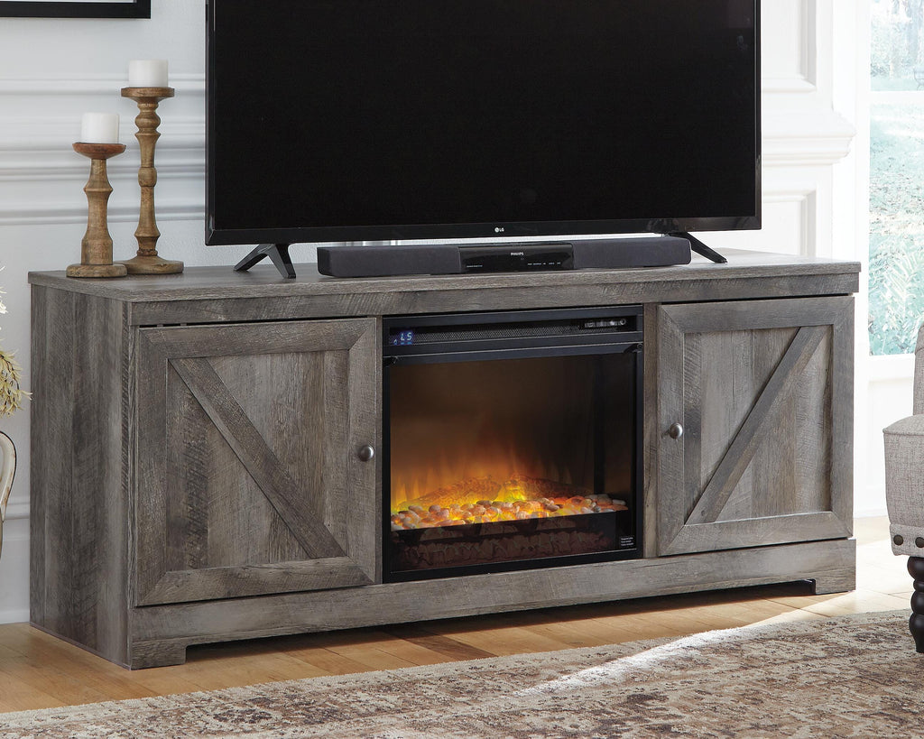 Wynnlow 63" TV Stand with Electric Fireplace