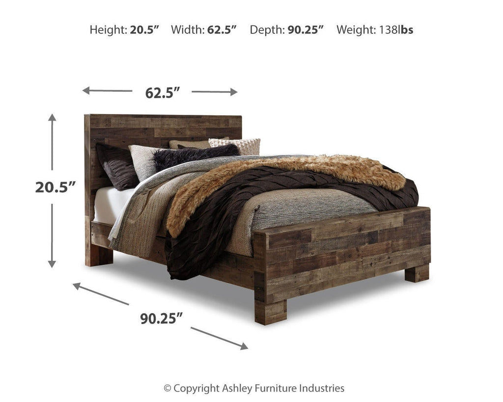 Derekson Panel Bed
