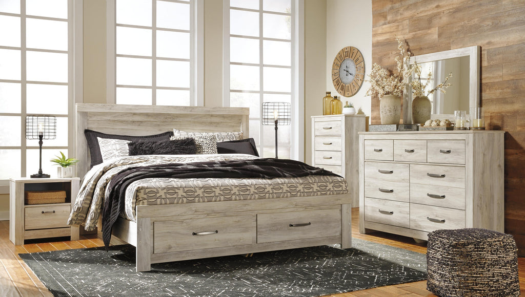 Bellaby Platform Bed with 2 Storage Drawers