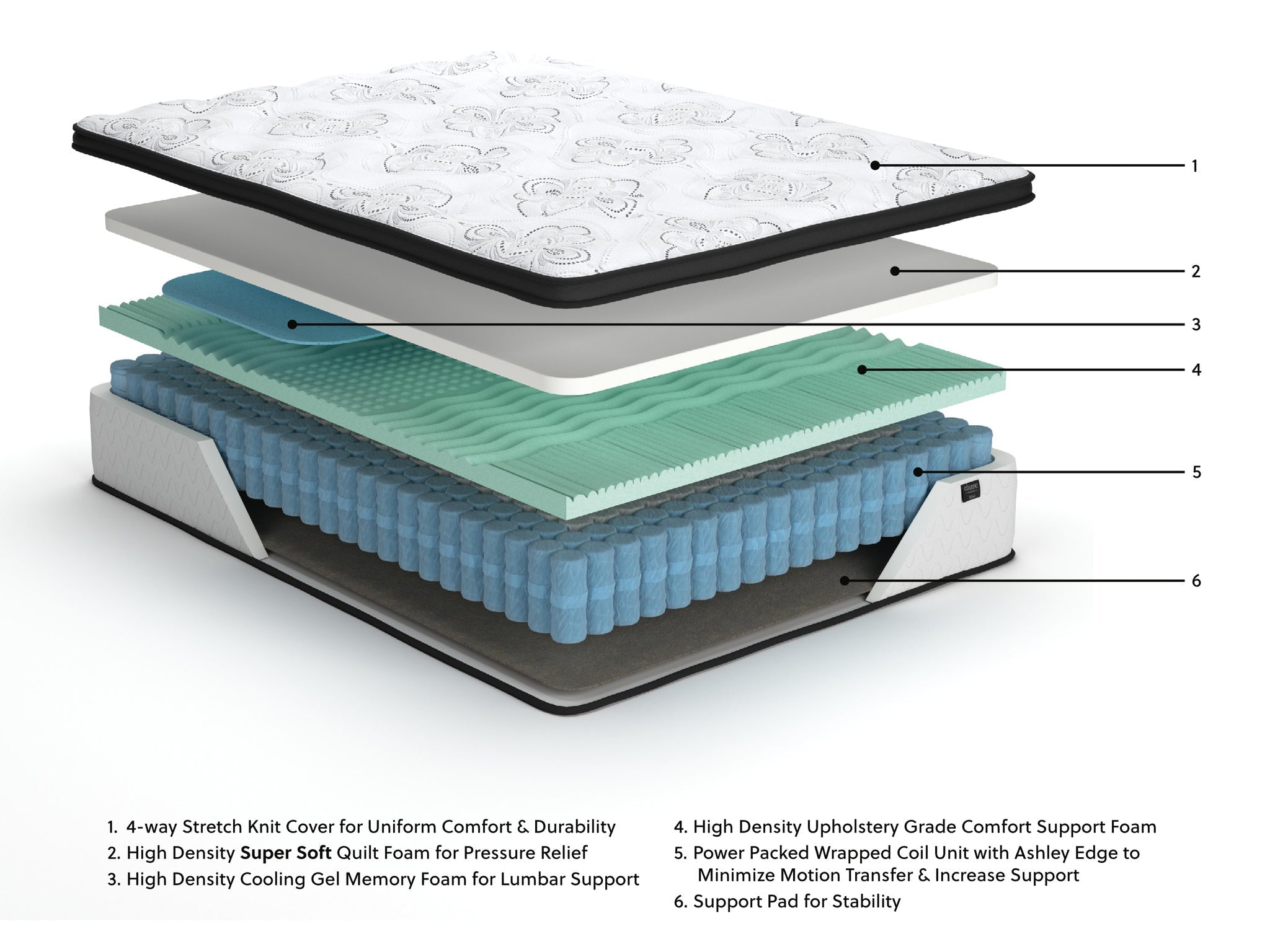 Chime 12 Inch Hybrid Mattress in a Box