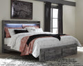 Baystorm Panel Bed with 2 Storage Drawers