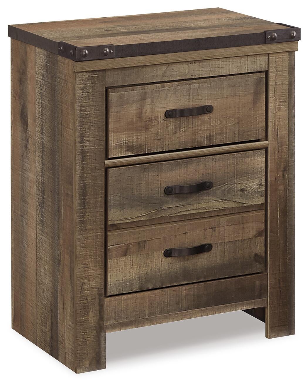 Trinell 2 Drawer Nightstand