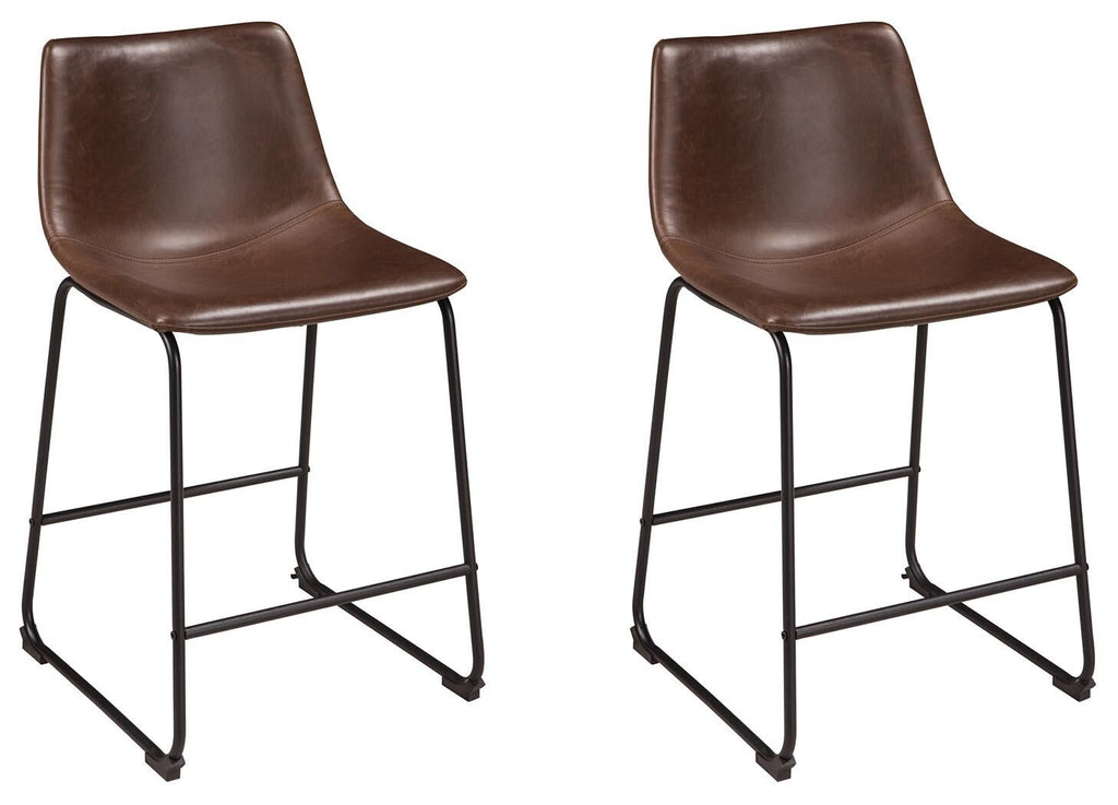 Centiar Pub Height Bar Stool (Black/Gray)