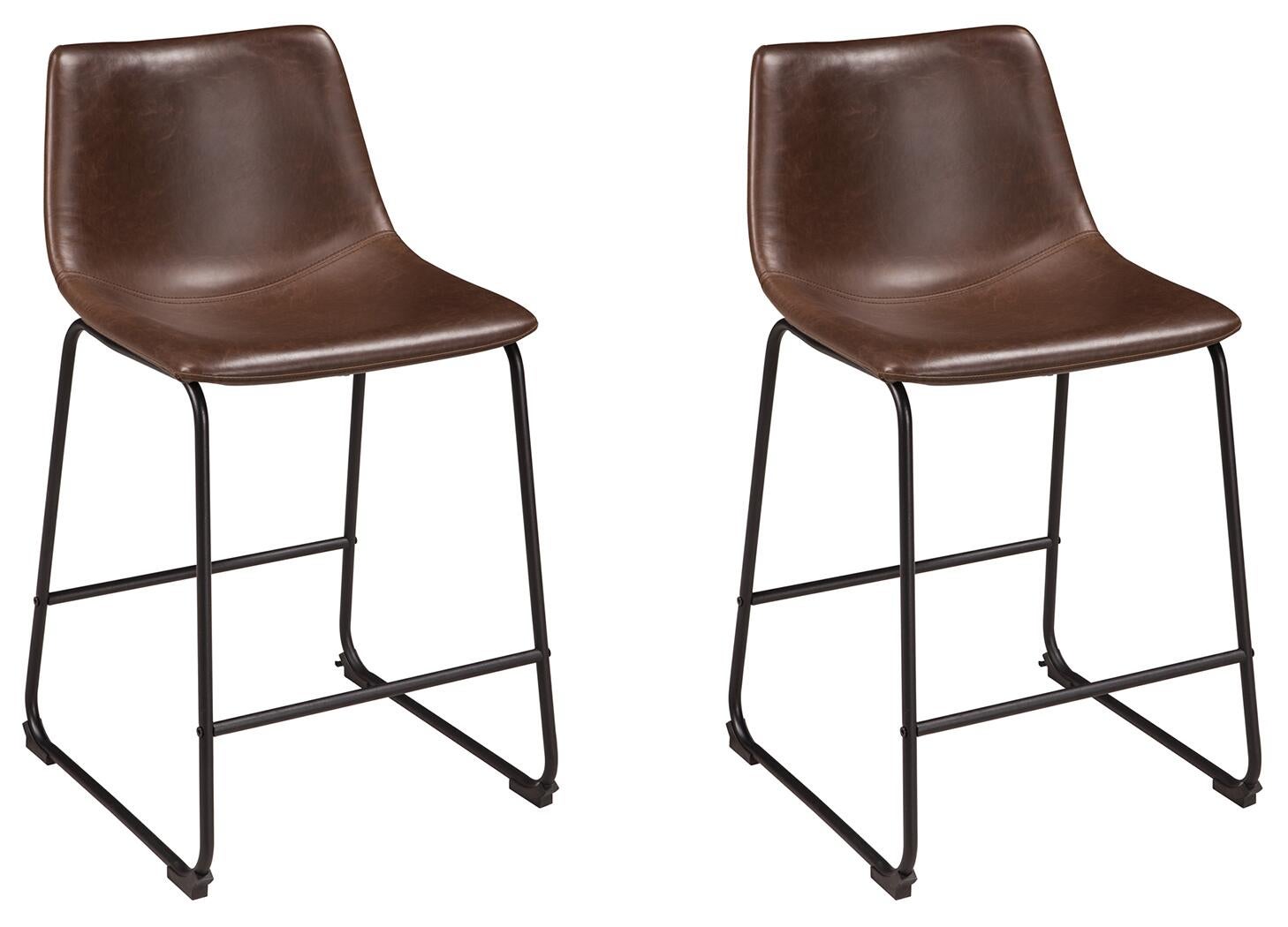 Centiar Pub Height Bar Stool (Black/Gray)