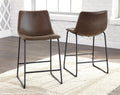 Centiar Pub Height Bar Stool (Black/Gray)