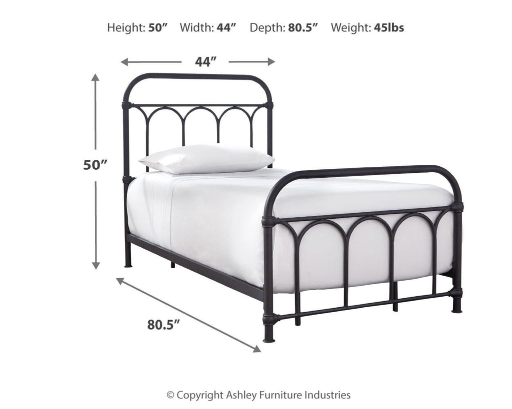 Nashburg Metal Bed