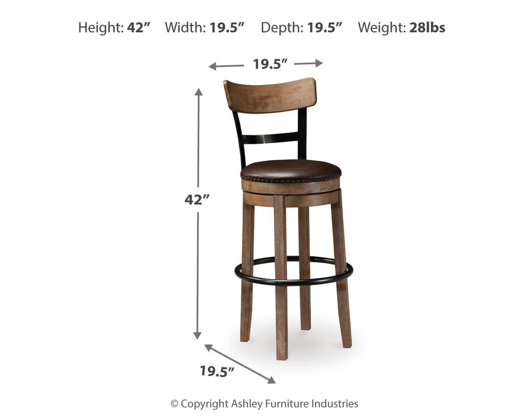 Pinnadel Counter Height Bar Stool