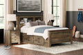 Trinell Bookcase Bed with 2 Storage Drawers