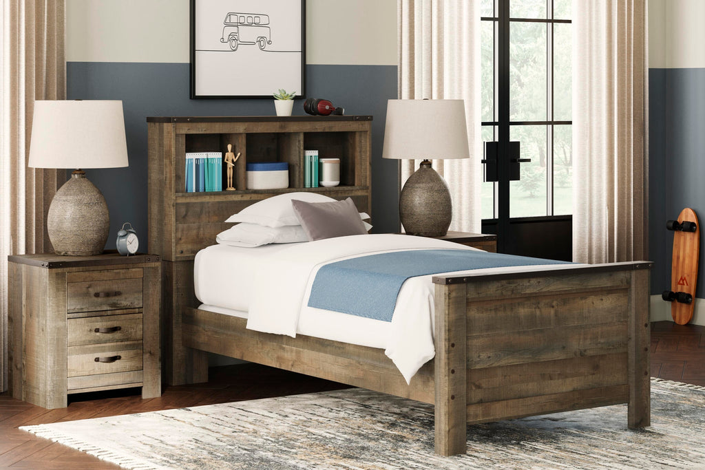 Trinell Bookcase Bed