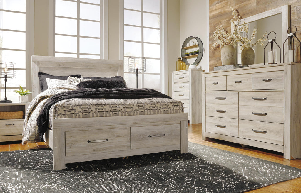 Bellaby Platform Bed with 2 Storage Drawers