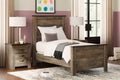 Trinell Panel Bed