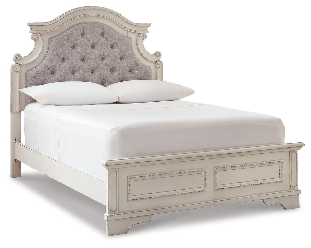Realyn Upholstered Panel Bed