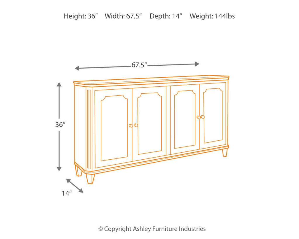 Mirimyn Accent Cabinet (White)