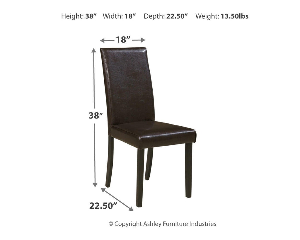 Kimonte Dining Chair (Two-Tone)