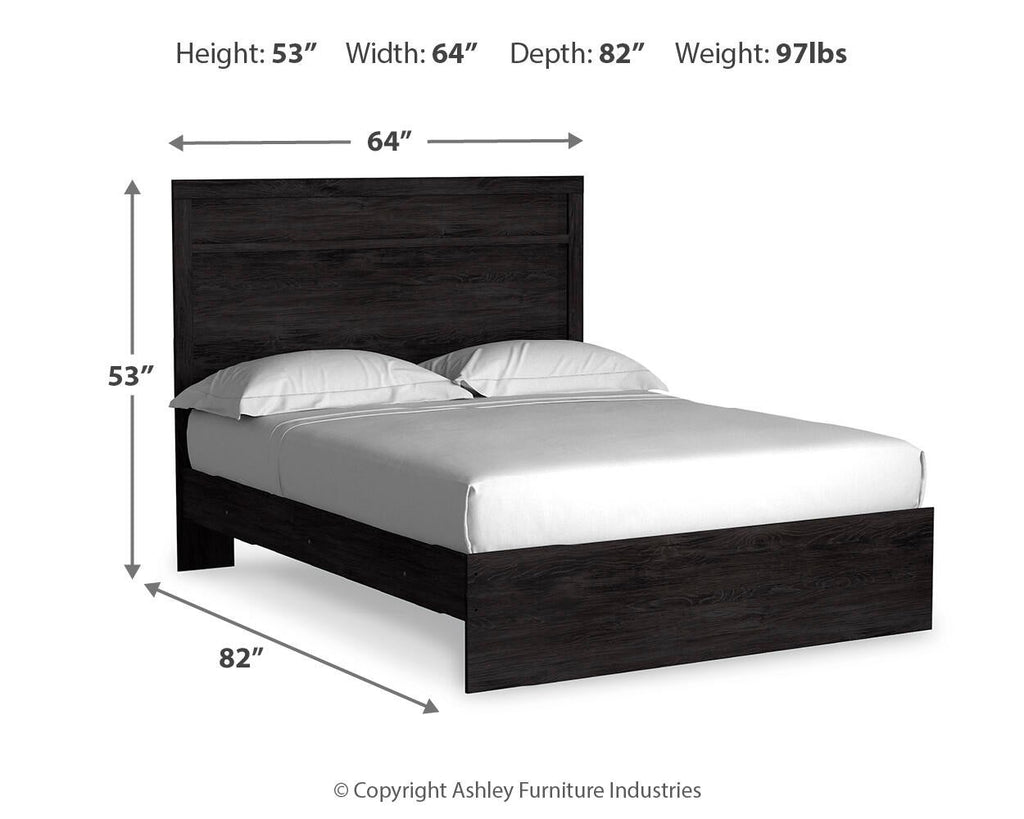 Belachime Panel Bed