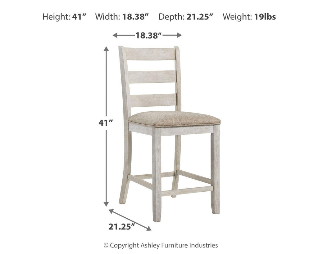 Skempton Counter Height Bar Stool (Two-Tone)