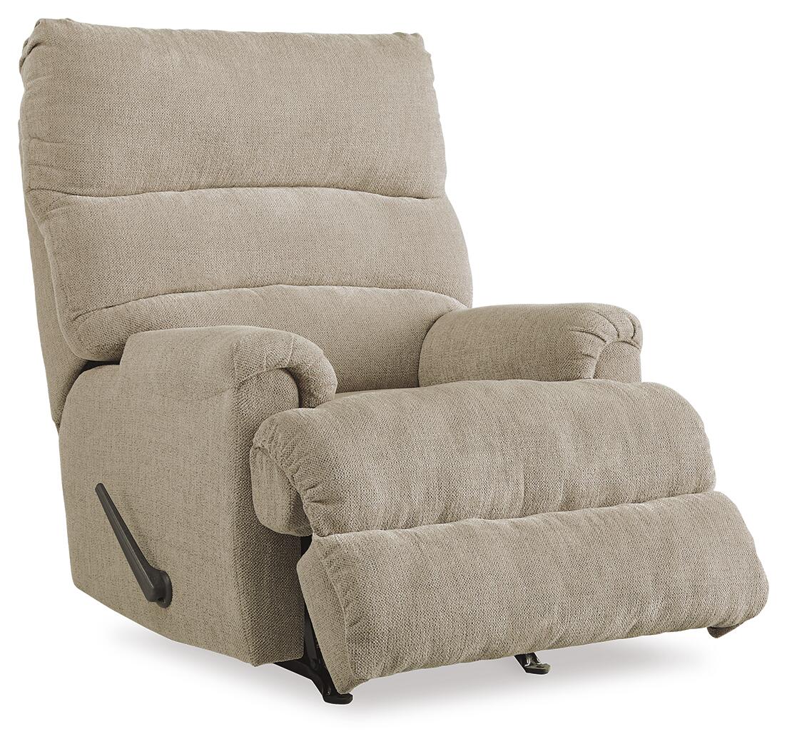 Man Fort Recliner (Black/Gray)