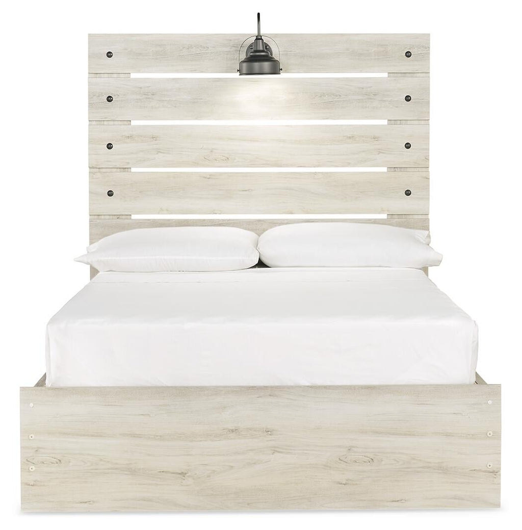 Cambeck Panel Bed with 4 Storage Drawers