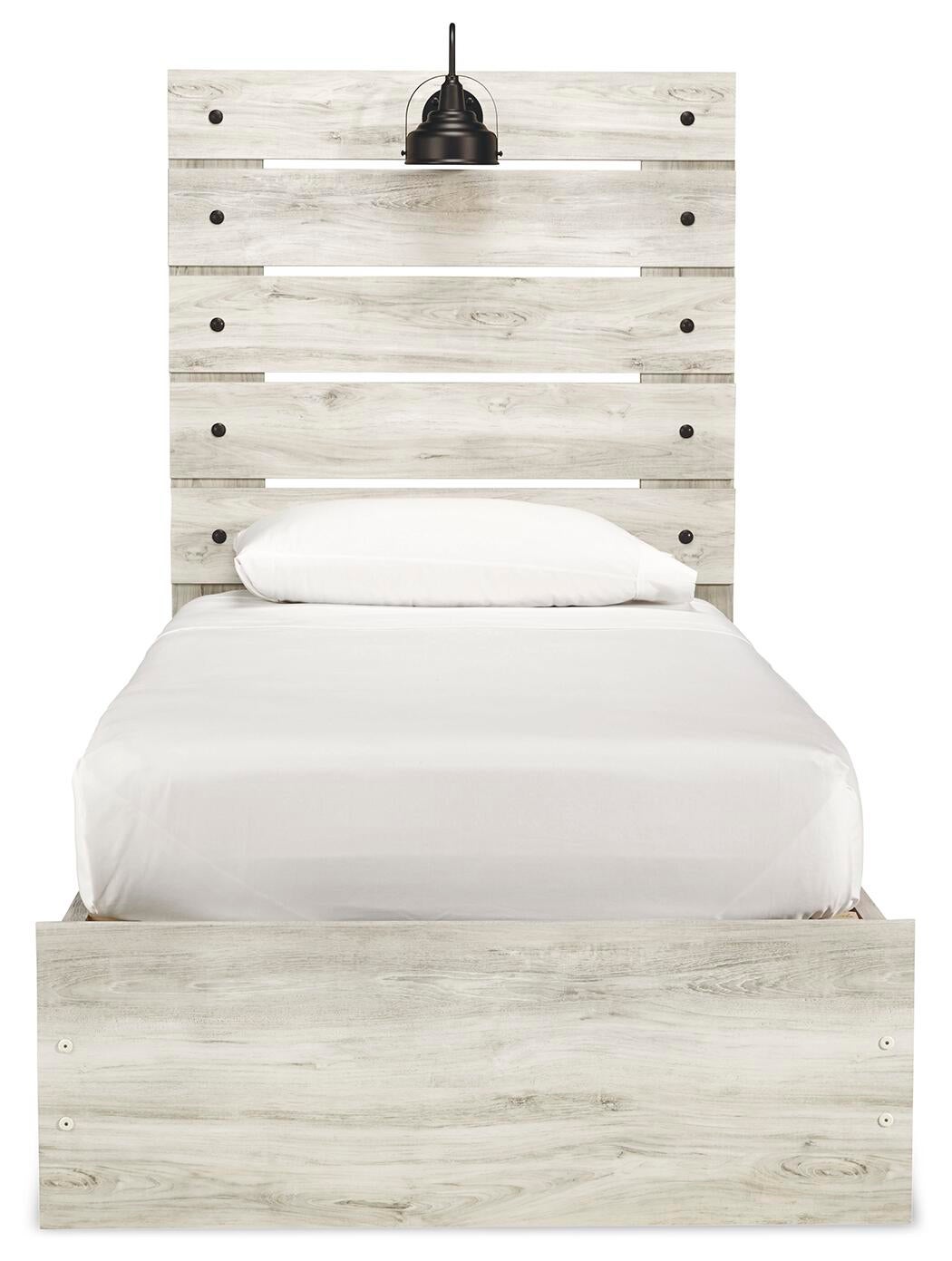 Cambeck Panel Bed with 4 Storage Drawers