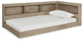 Oliah Bookcase Storage Bed