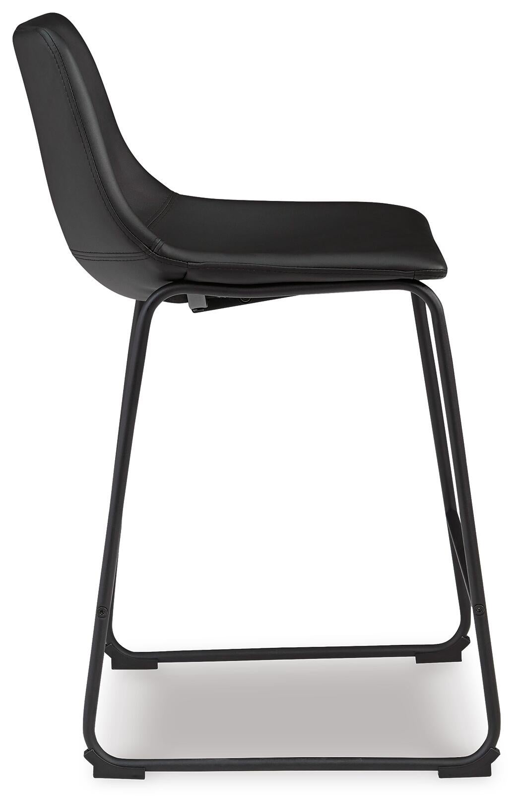 Centiar Pub Height Bar Stool (Black/Gray)