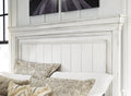 Kanwyn Panel Bed with Storage Bench