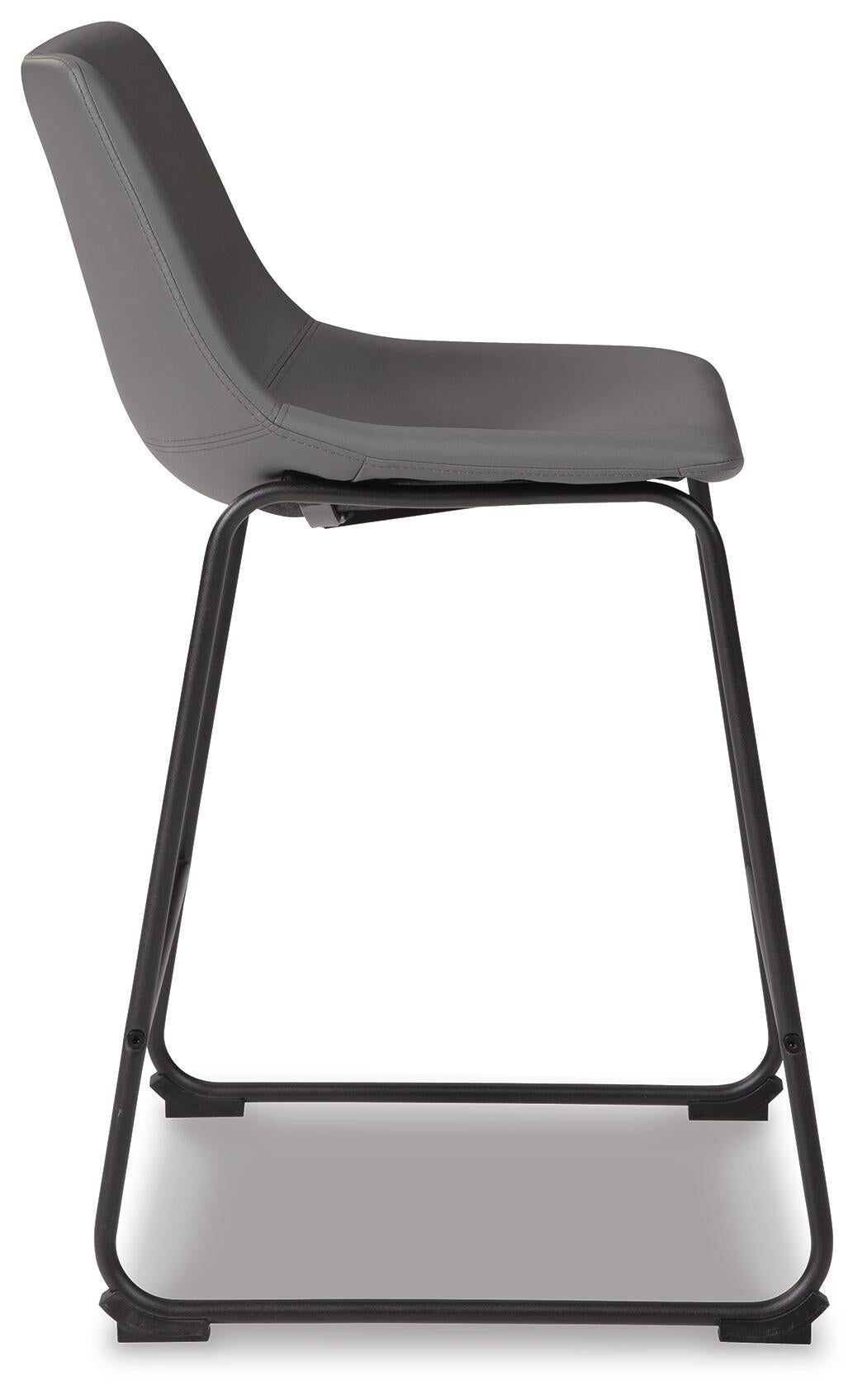 Centiar Pub Height Bar Stool (Black/Gray)