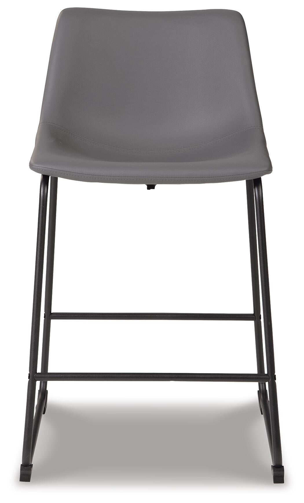 Centiar Pub Height Bar Stool (Black/Gray)