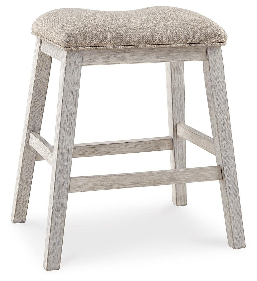 Skempton Counter Height Bar Stool (White)