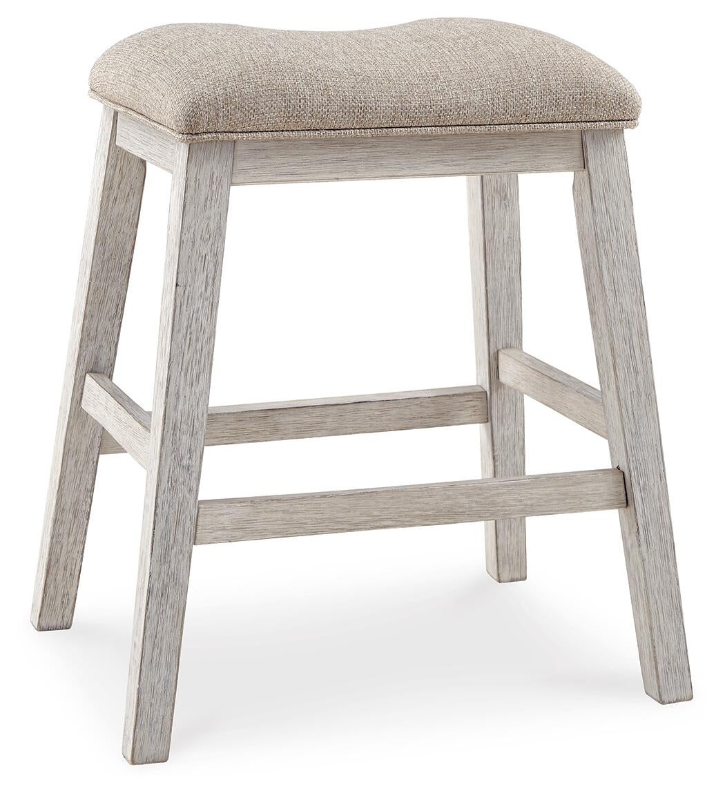 Skempton Counter Height Bar Stool (White)