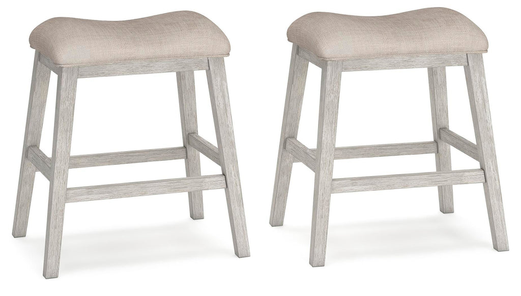 Skempton Counter Height Bar Stool (White)