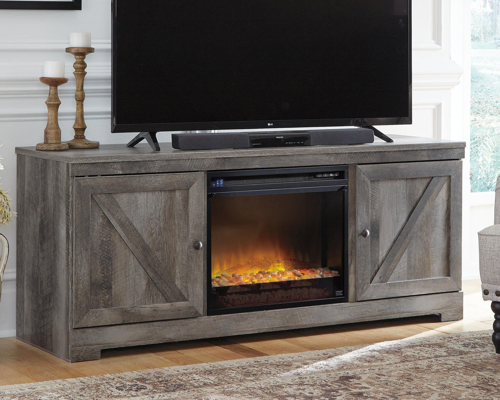 Wynnlow 63" TV Stand with Electric Fireplace