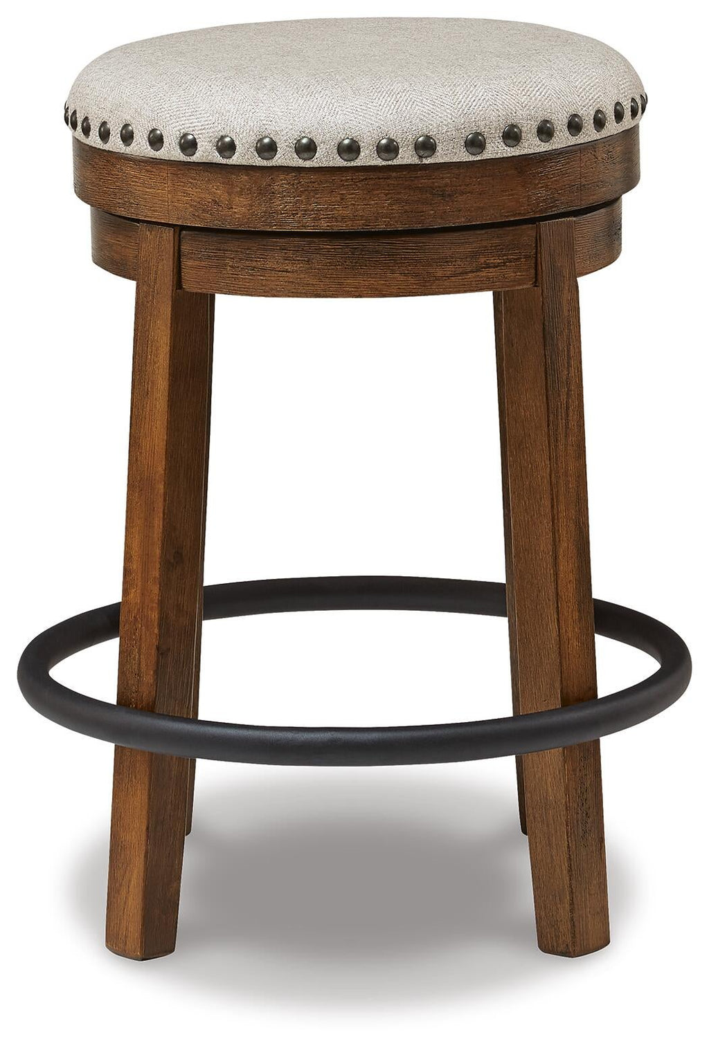 Valebeck Counter Height Stool (Beige/Brown)