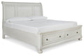 Robbinsdale Sleigh Bed with Storage