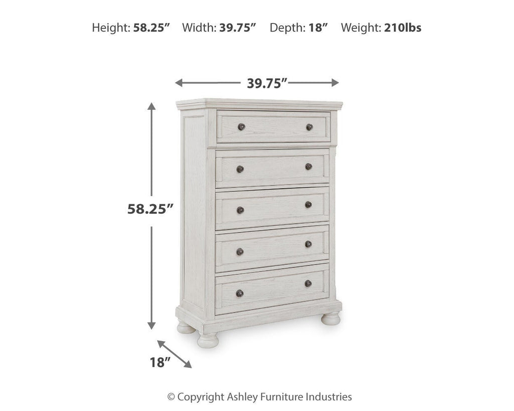 Robbinsdale 5 Drawer Chest of Drawers