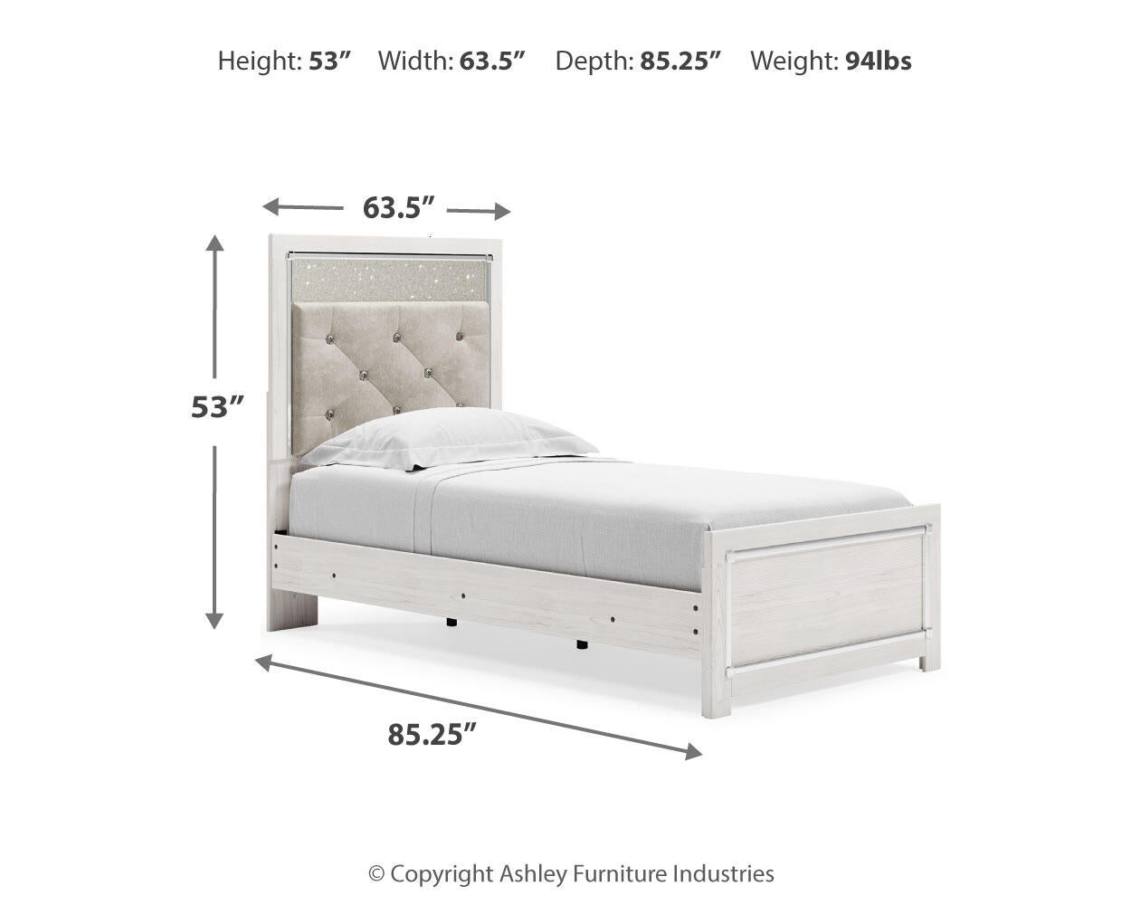 Altyra Panel Bed