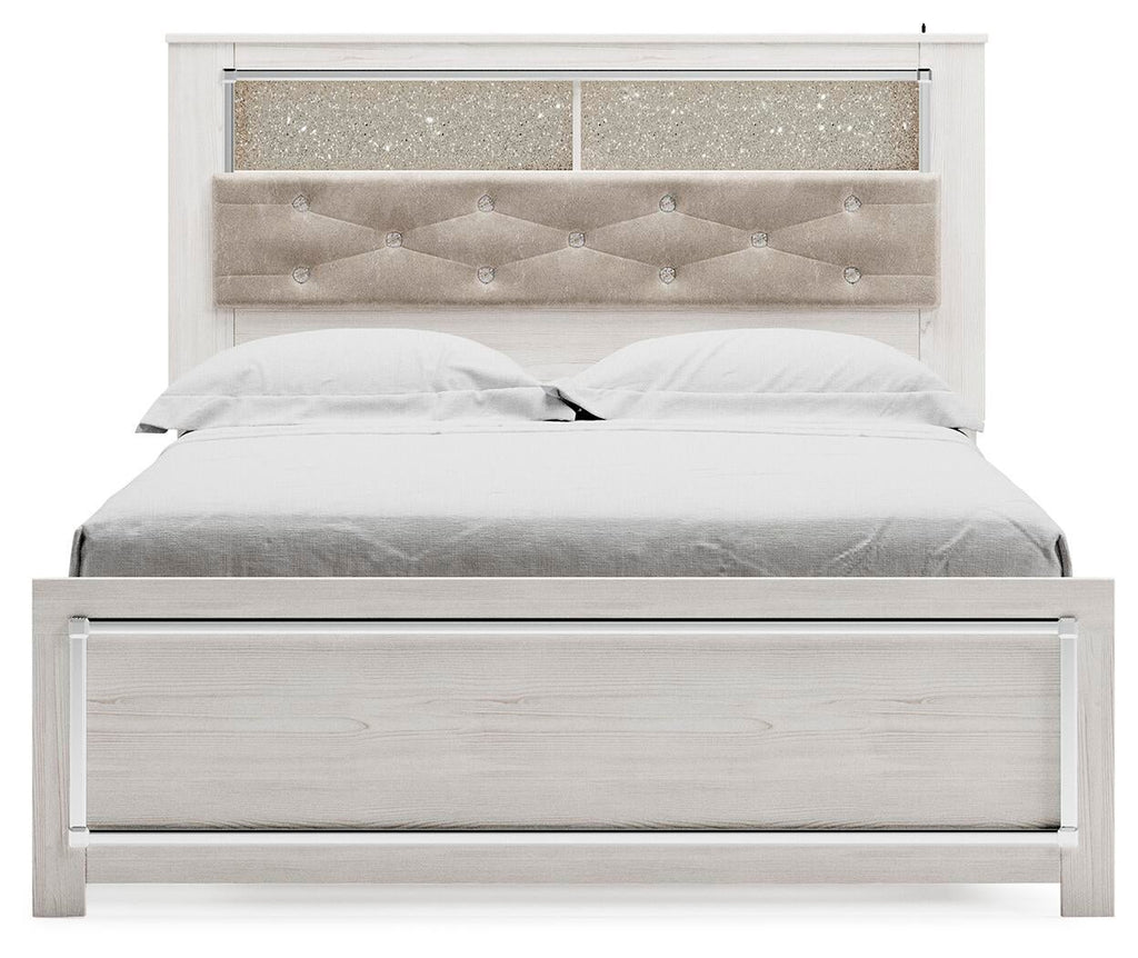 Altyra Panel Bookcase Bed