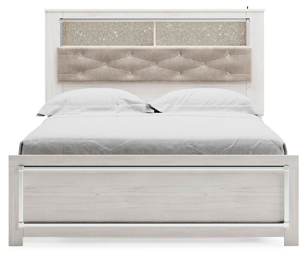 Altyra Panel Bookcase Bed