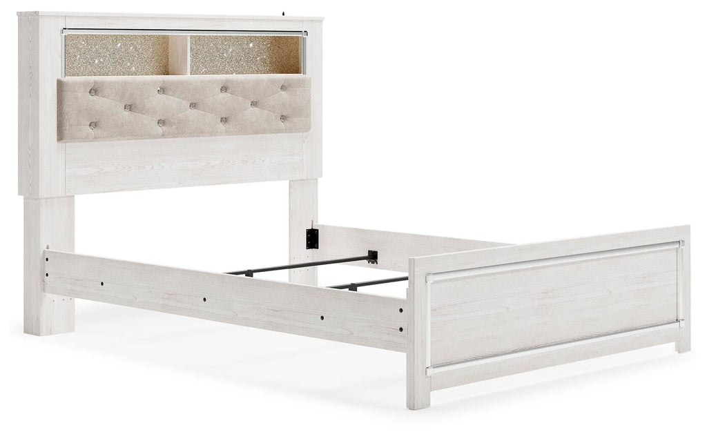 Altyra Panel Bookcase Bed