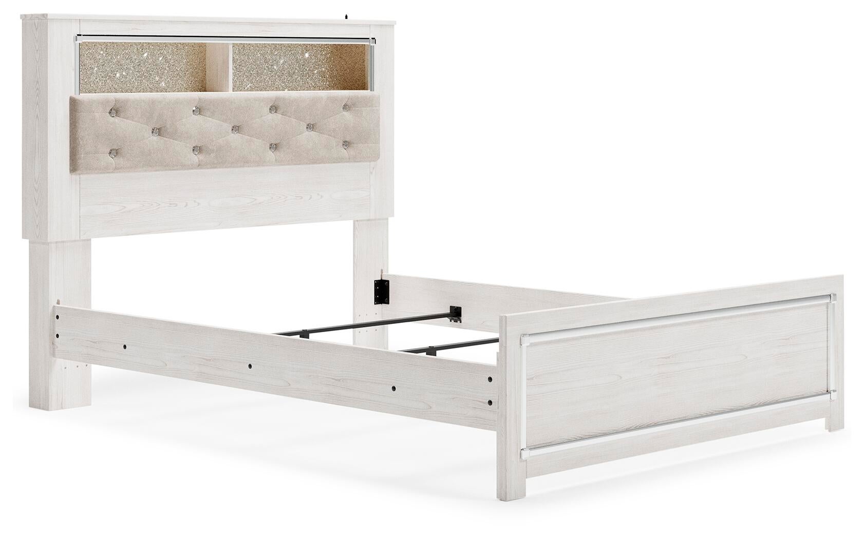 Altyra Panel Bookcase Bed